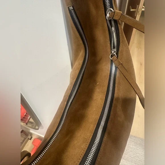 Rag & Bone Riser suede Crossbody/hobo Bag - Picture 7 of 15